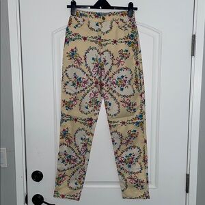 Moschino Floral Print Jeans